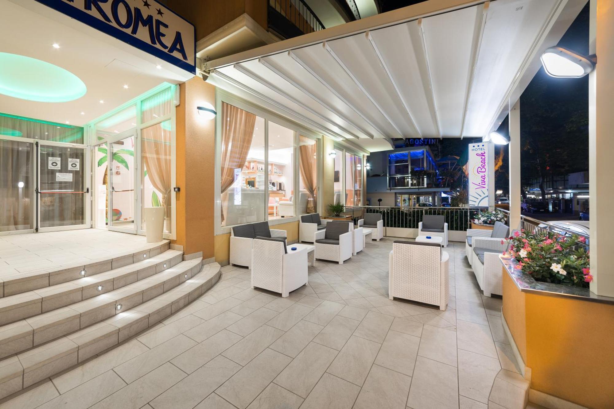 Viva Beach Hotel 리미니 외부 사진
